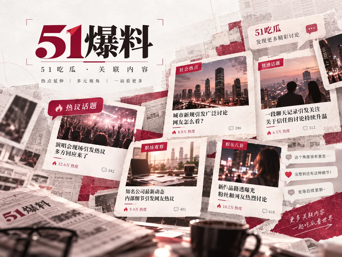 社群讨论内容封面